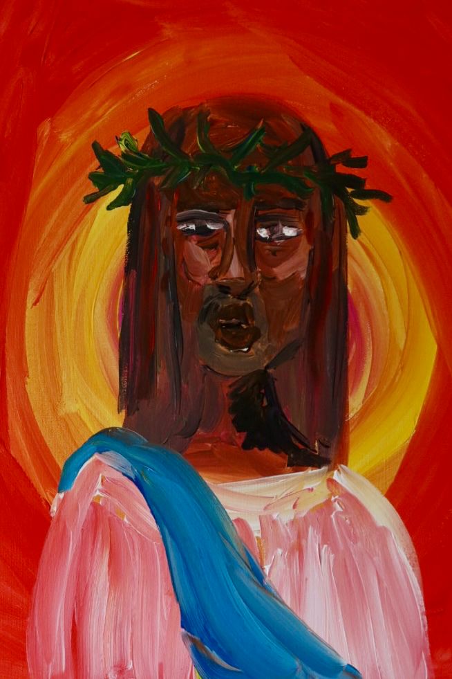 Gezus. Fine-art giclée print by Michelle Amo