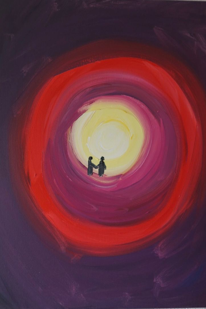 Follow the light (a study). Fine-art giclée print by Michelle Amo